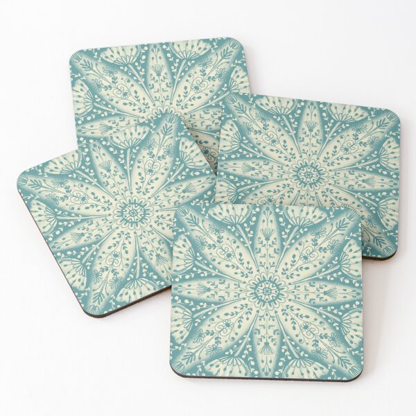 Item preview,  Star Floral blue designed and sold by Joanne-Amanda.
