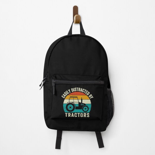 Item preview, Easily Distracted By Tractors Funny Vintage Farming Lover designed and sold by cimibaka25.