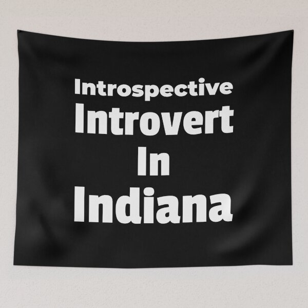 Artikelvorschau, Introspektiv introvertiert in Indiana entworfen und verkauft von artfulnotebook.