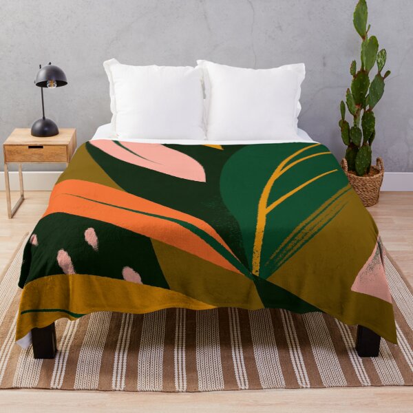 Item preview, proud plant mom,Abstract Art Terra Cotta - Leaf Abstract designed and sold by Teeline.