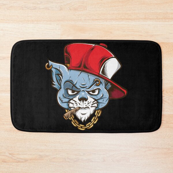 Item preview, bad cat with cap  designed and sold by Moueddene.