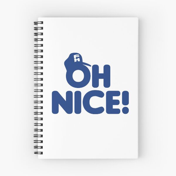 Item preview, Oh Nice! (Blue) designed and sold by Justin Ellis.