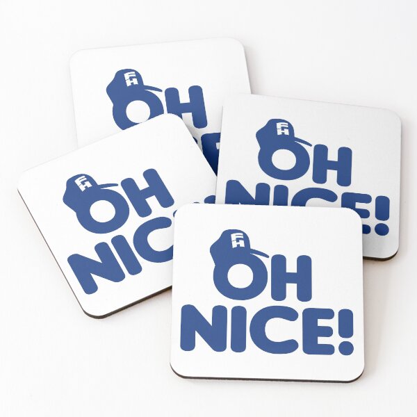 Item preview, Oh Nice! (Blue) designed and sold by Justin Ellis.