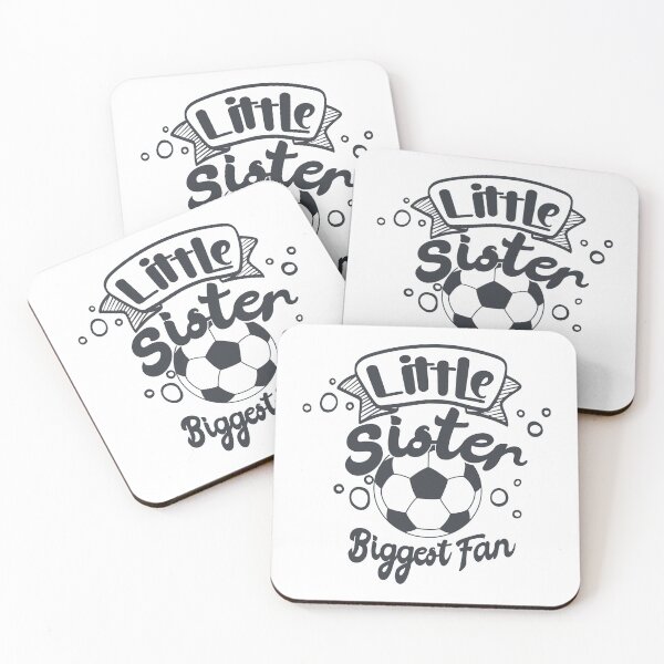 Item preview, Little Sister And Biggest Fan - Soccer designed and sold by Giacob.