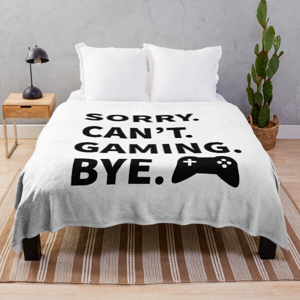 Item preview, Sorry. Can't. Gaming. Bye. Funny Gamer Life designed and sold by StudioTina.