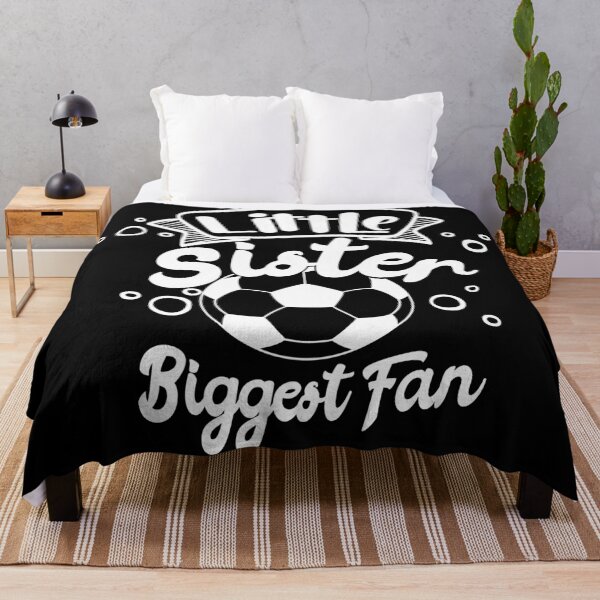 Item preview, Little Sister And Biggest Fan - Soccer designed and sold by Giacob.