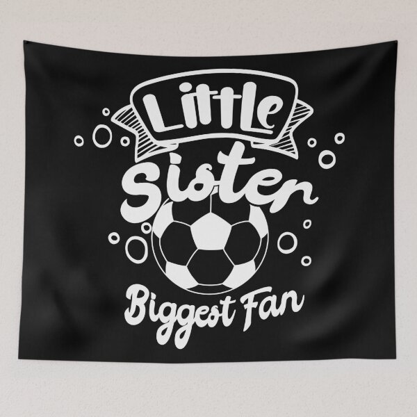 Item preview, Little Sister And Biggest Fan - Soccer designed and sold by Giacob.