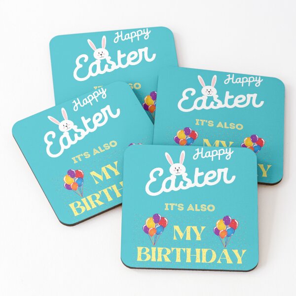 Item preview, Easter Birthday Girl,Easter Bunny Birthday-Happy Easter It's My Birthday,Spring Holiday Bday Gift designed and sold by WW-Designz.