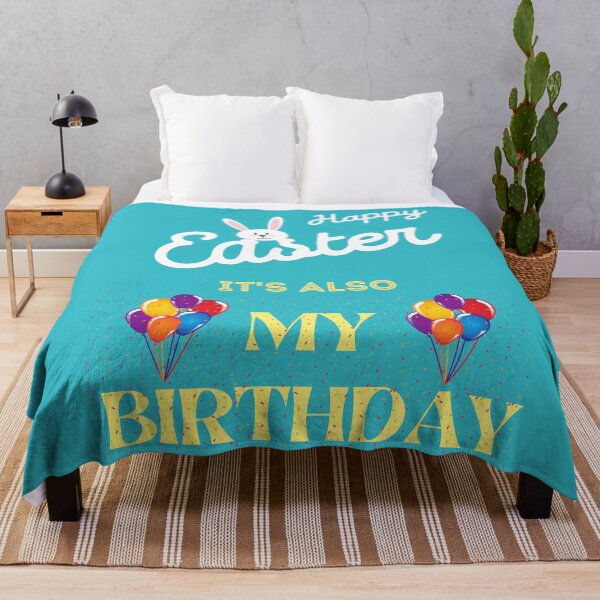 Item preview, Easter Birthday Girl,Easter Bunny Birthday-Happy Easter It's My Birthday,Spring Holiday Bday Gift designed and sold by WW-Designz.