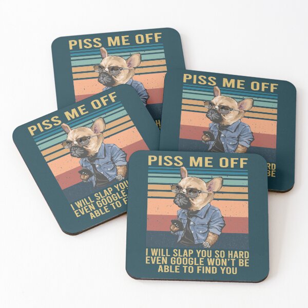 Item preview, Piss Me Off I Will Slap You So Hard - Pug Dog Lover designed and sold by faudeltn.
