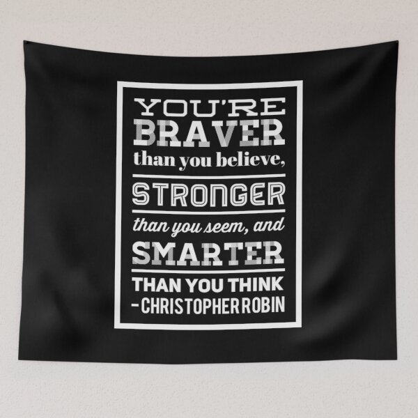 Item preview, Braver than you believe, stronger than you seem  designed and sold by marieby.