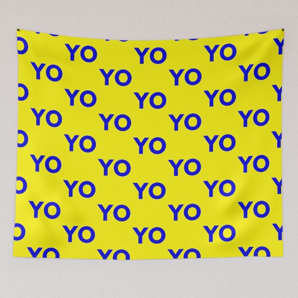 Item preview, Blue YO design from pizza truck designed and sold by Captain-Jackson.