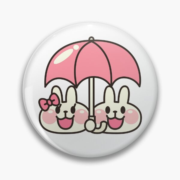 Item preview, Bunnies with Umbrella designed and sold by Labradoodlesetc.