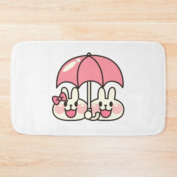 Item preview, Bunnies with Umbrella designed and sold by Labradoodlesetc.