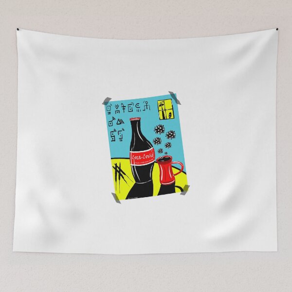 Item preview, Coca-Covid designed and sold by Scritchbeat's Official Merch.