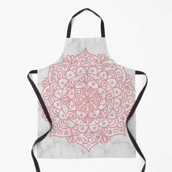 Item preview, Luxe Pink Mandala on Marble designed and sold by Julie Erin Designs.