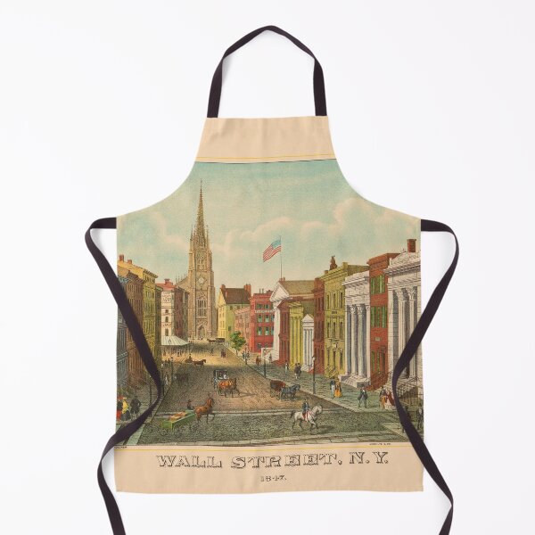 Item preview, Wall Street, New York (1847) designed and sold by allhistory.