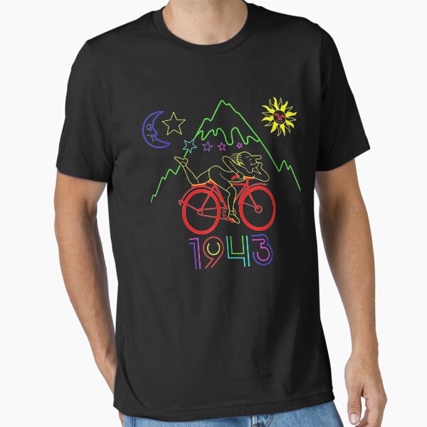 Bicycle Day 1943 Lsd Creator T-Shirt Acid Trip T Shirt Bicycle Day 1943 Lsd Creator T-Shirt Acid Trip T Shirt