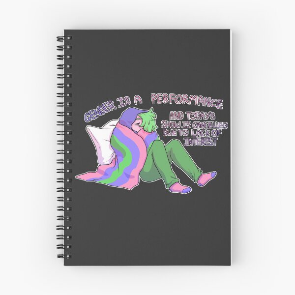 Item preview, GENDER IS A CANCELLED PERFORMANCE TRIGENDER PRIDE designed and sold by galaxia-prince.