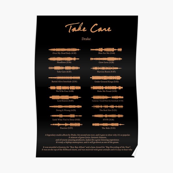 drake take care album song list