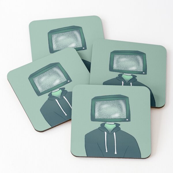Item preview, Green TV Head designed and sold by BeatrixBexley.