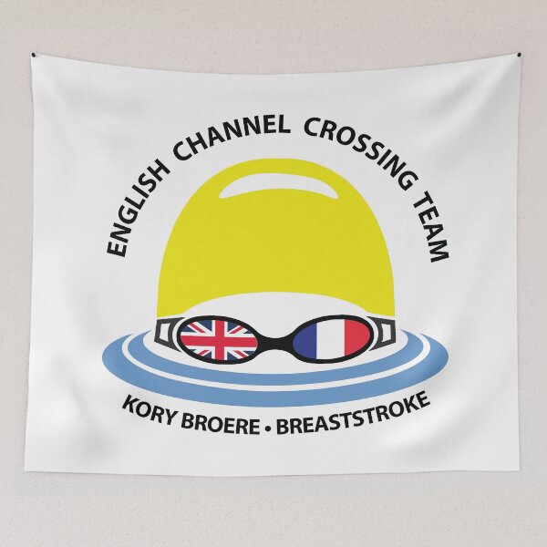 Item preview, English Channel Swim Crossing Team - Kory Broere designed and sold by ChannelSwim.