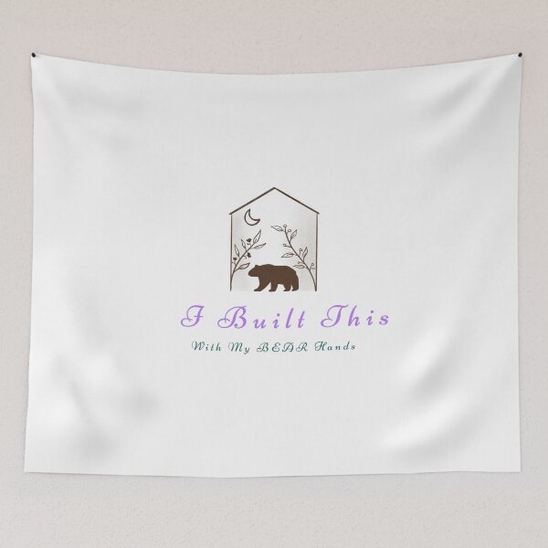 Item preview, I Built This With My Bear Hands designed and sold by Arctic-Teeshop.