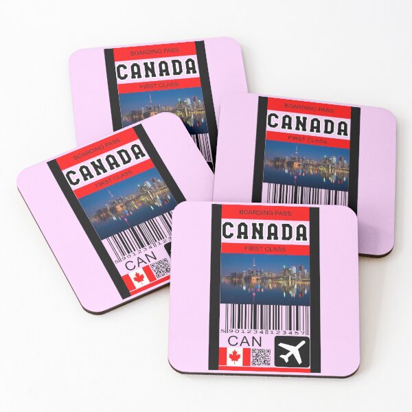 Item preview, Canada first class boarding pass designed and sold by Travellerz.