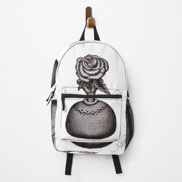 Item preview, Old Work, "Single Rose In An Aztek Style Vase" threesixteen10 designed and sold by Joe Vaughan.