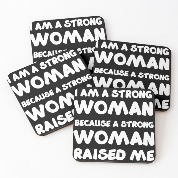 Item preview, I Am A Strong Woman Because A Strong Woman Raised Me designed and sold by Perlashop1.