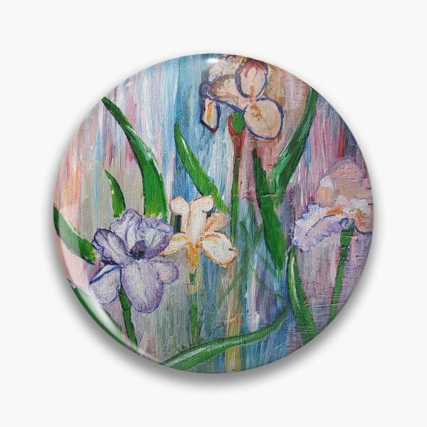 Item preview, Irises (an ode to VanGogh) designed and sold by AfisherofES.