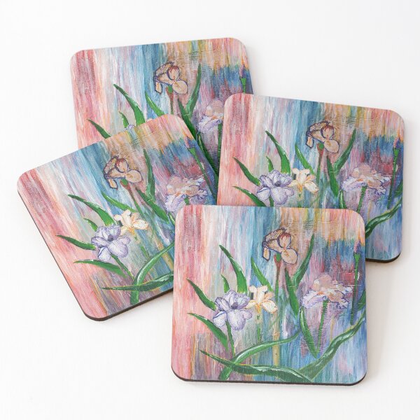 Item preview, Irises (an ode to VanGogh) designed and sold by AfisherofES.