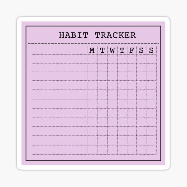 Plum Paper - Habit Tracking Stickers