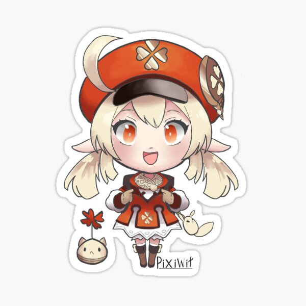 Klee chibi (Genshin Impact) Sticker