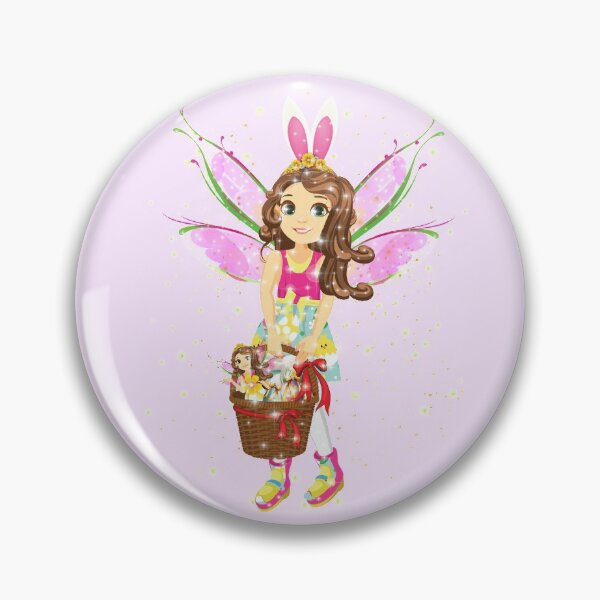 Hope the Magical Easter Basket Fairy-Pretty In Pink™ Pin