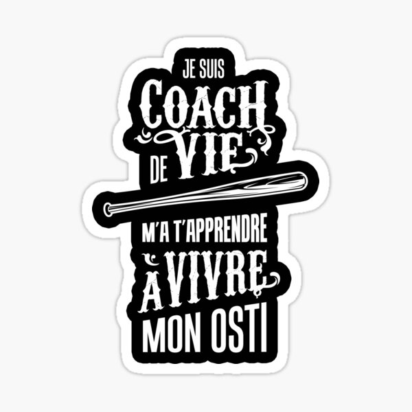 Item preview, LIFE COACH - Teach me how to live my osti! designed and sold by Grumotee.