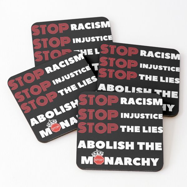 Item preview, STOP Racism, abolish the monarchy, team Meghan and Harry designed and sold by ritapestaninha.