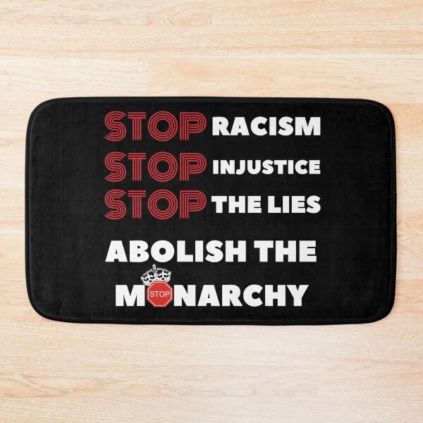 Item preview, STOP Racism, abolish the monarchy, team Meghan and Harry designed and sold by ritapestaninha.