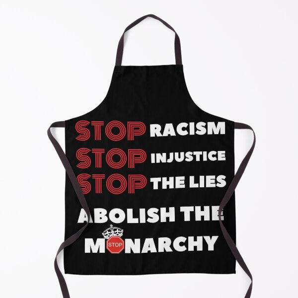 Item preview, STOP Racism, abolish the monarchy, team Meghan and Harry designed and sold by ritapestaninha.