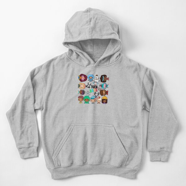 SQUAD TOCA BOCA, ANIMAL Kids Pullover Hoodie