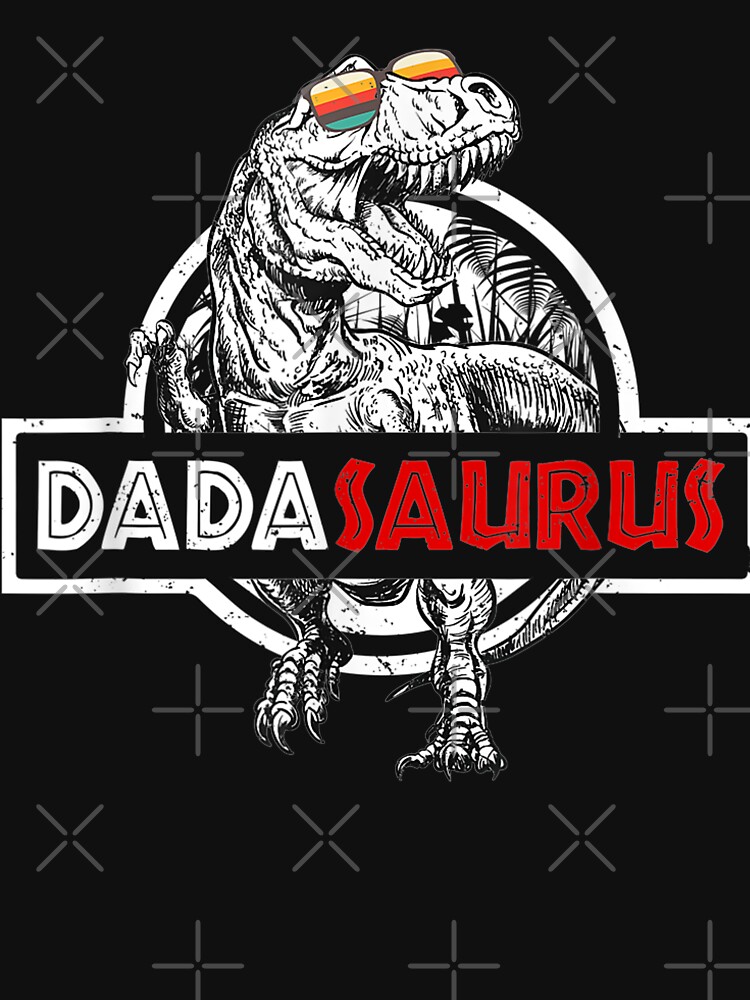 Dadasaurus Dinosaur Dad Daddy Rex American Flag Dada Saurus Gift