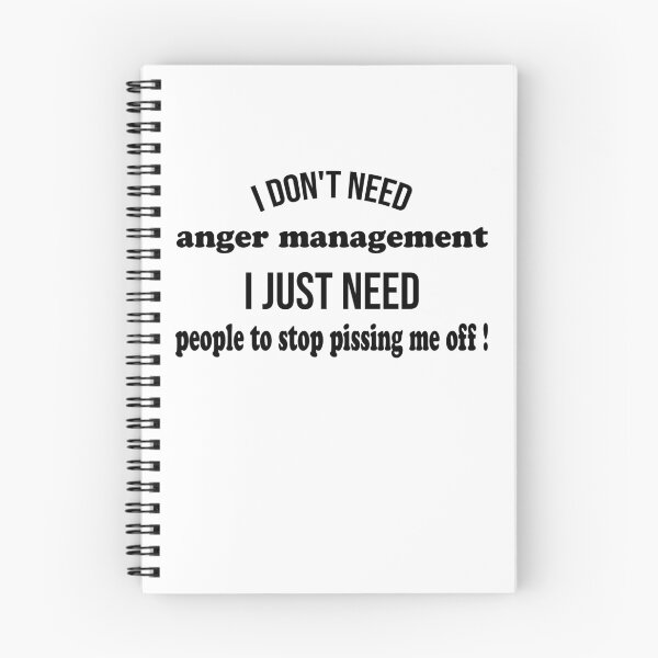 Item preview,  Anger Management Funny T-shirt -I don't need anger management I just need people to stop pissing me off ! designed and sold by BadrLuke01.