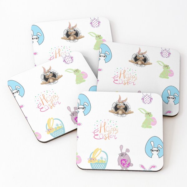 Item preview, Bunny With Glasses Sticker Pack designed and sold by SportyDogShop.