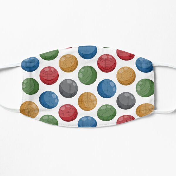 Bocce Ball (Lawn bowling) | Traditional Flat Mask