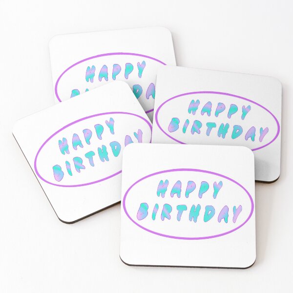 Item preview, Happy Birthday (Pastel) designed and sold by CreedsCreations.