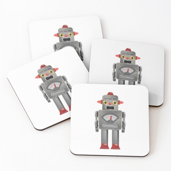 Item preview, Robot Toy Retro Vintage Essential designed and sold by portokalis.