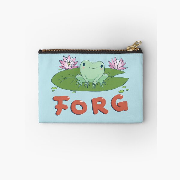Item preview, FORG - little frog on a lily pad, chilling designed and sold by Petra Vitéz.