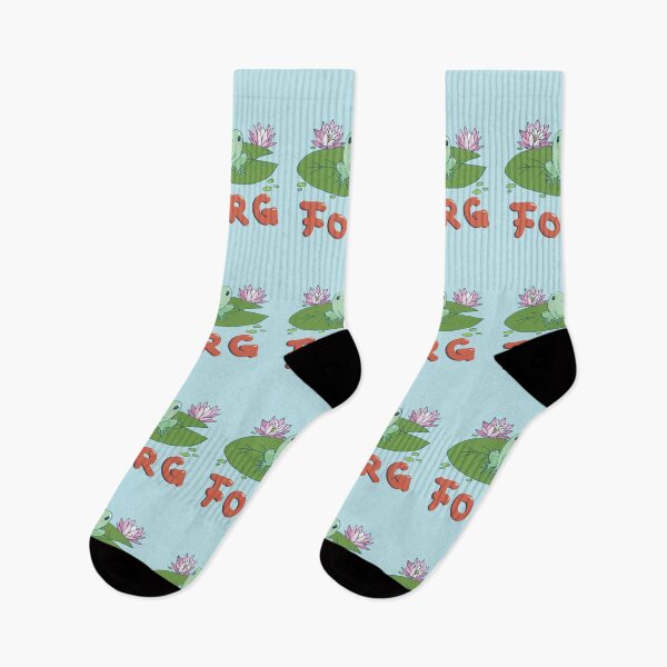 Item preview, FORG - little frog on a lily pad, chilling designed and sold by Petra Vitéz.