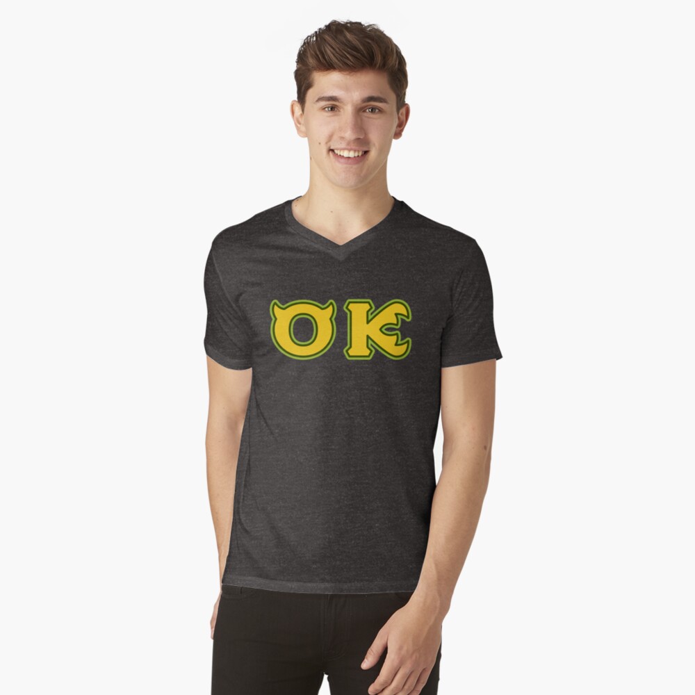 Item preview, V-Neck T-Shirt designed and sold by teslacake.