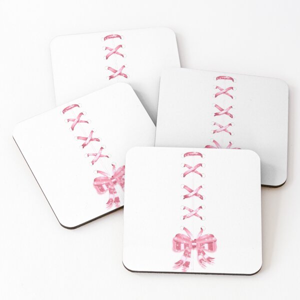 Item preview, Illusion Laced Corset Pink Ribbon Fashion designed and sold by Jolly-Yosei.